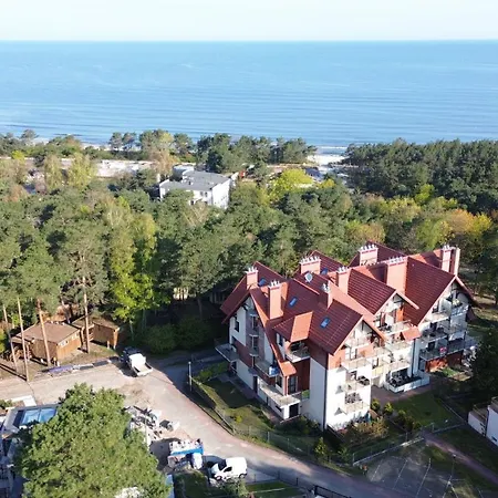 公寓 Morskie Przy Plazy Piamola 库瑞尼卡慕斯卡