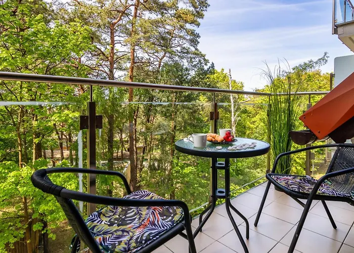 公寓 Morskie Przy Plazy Piamola 库瑞尼卡慕斯卡